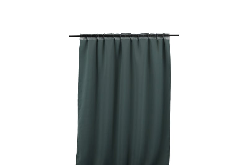 Verho Evelyn 135x240 cm - Sininen - Kodintekstiilit & matot - Verhot - Sivuverho - Verho nauhakujalla