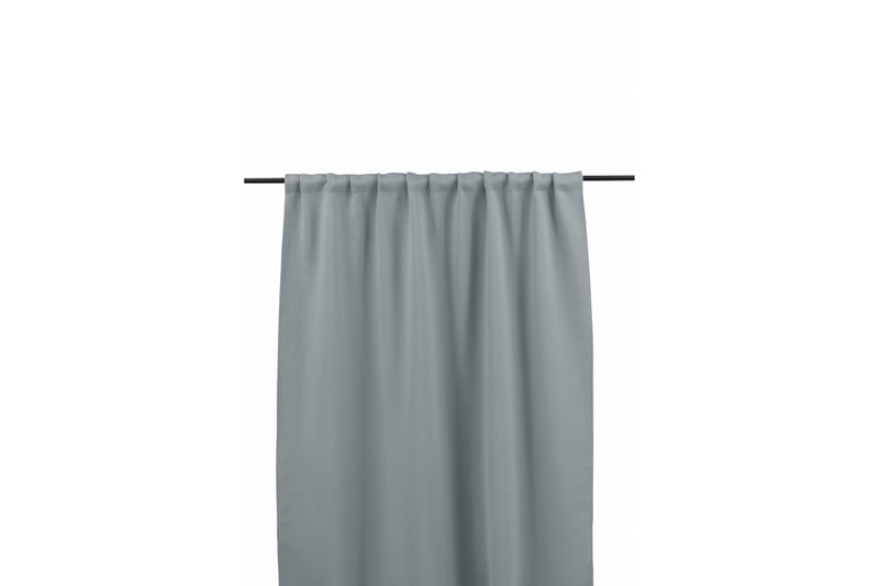 Verho Evelyn 135x240 cm - Vaaleanharmaa - Kodintekstiilit & matot - Verhot - Sivuverho - Verho nauhakujalla