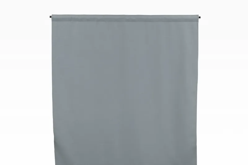 Verho Evelyn 135x240 cm - Vaaleanharmaa - Kodintekstiilit & matot - Verhot - Sivuverho - Verho nauhakujalla