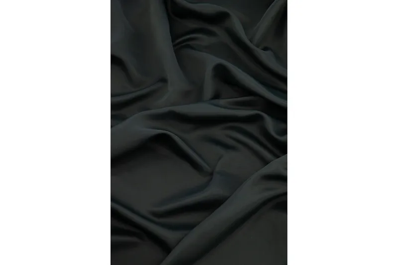 Verho Evelyn 90x135 cm - Musta - Kodintekstiilit & matot - Verhot - Sivuverho - Verho nauhakujalla