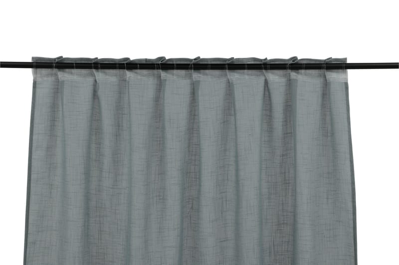 Verho Kaya 140x240 cm - Harmaa - Kodintekstiilit & matot - Verhot
 - Sivuverho - Verho nauhakujalla