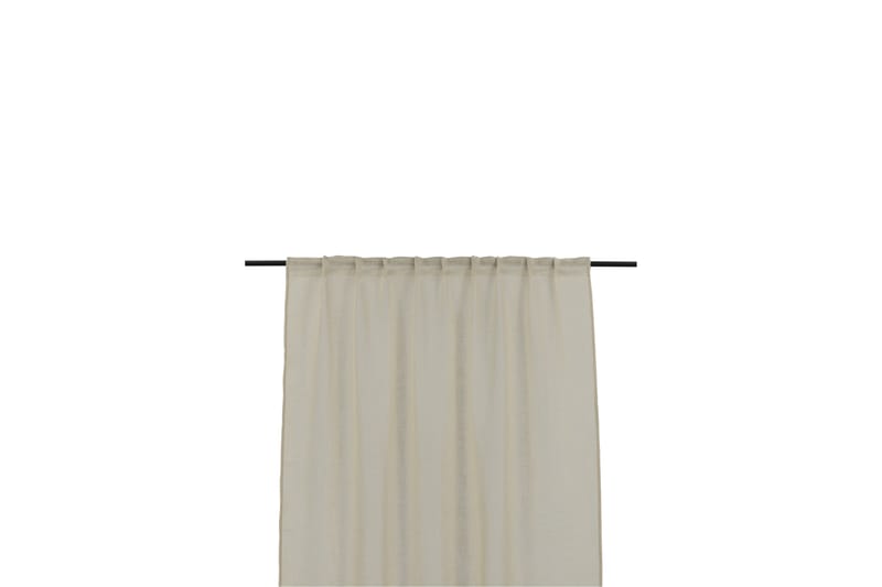 Verho Kaya 140x290 cm - Beige - Kodintekstiilit & matot - Verhot
 - Sivuverho - Verho nauhakujalla