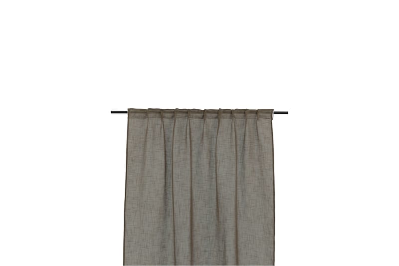 Verho Kaya 140x290 cm - Ruskea - Kodintekstiilit & matot - Verhot - Sivuverho - Verho nauhakujalla