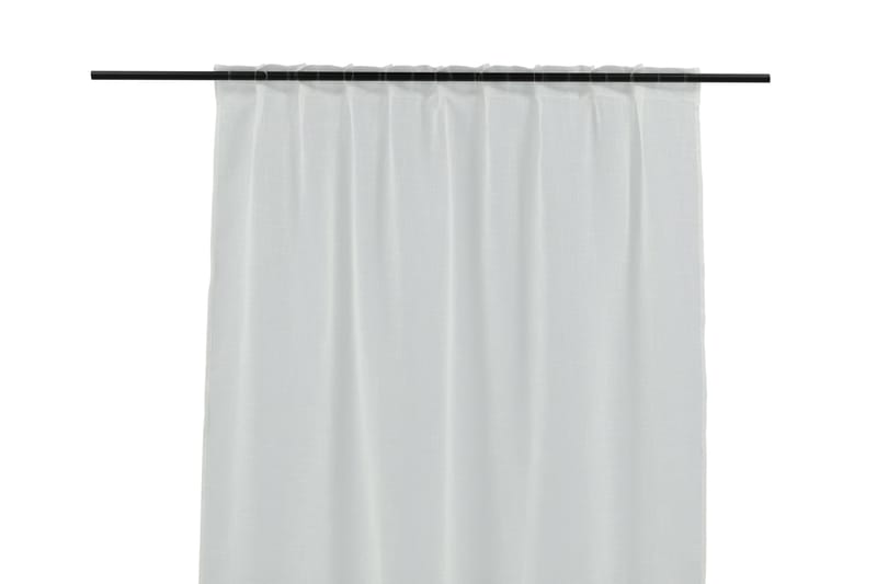 Verho Kaya 140x290 cm - Valkoinen - Kodintekstiilit & matot - Verhot
 - Sivuverho - Verho nauhakujalla