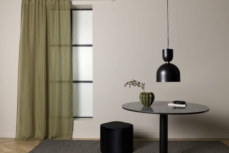 Verho Kaya 140x290 cm - Vihreä - Kodintekstiilit & matot - Verhot - Sivuverho - Verho nauhakujalla