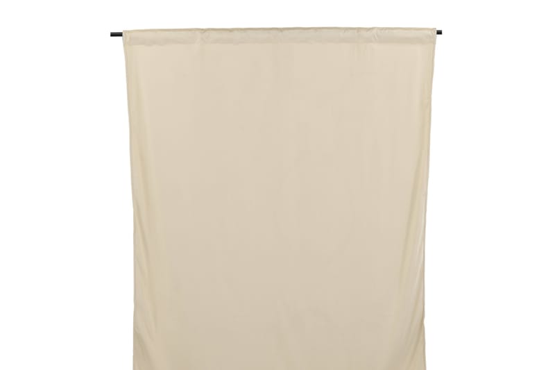 Verho Mary 135x250 cm - Beige - Kodintekstiilit & matot - Verhot
 - Sivuverho - Verho nauhakujalla