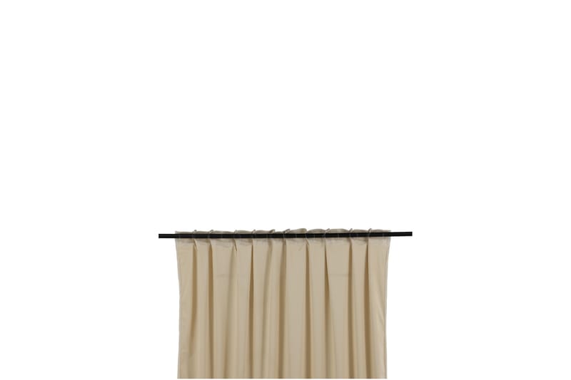 Verho Mary 135x250 cm - Beige - Kodintekstiilit & matot - Verhot - Sivuverho - Verho nauhakujalla