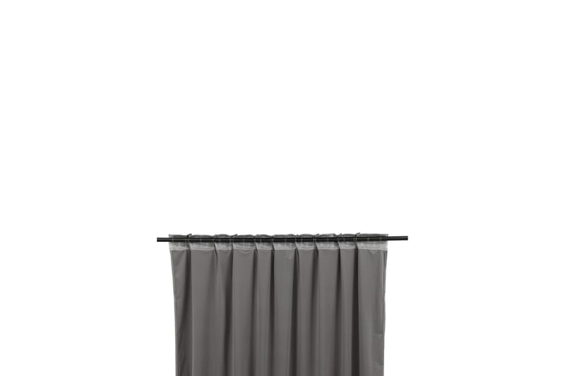 Verho Mary 135x250 cm - Harmaa - Kodintekstiilit & matot - Verhot - Sivuverho - Verho nauhakujalla