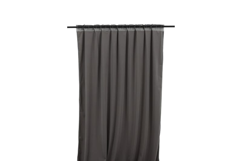 Verho Mary 135x250 cm - Harmaa - Kodintekstiilit & matot - Verhot - Sivuverho - Verho nauhakujalla