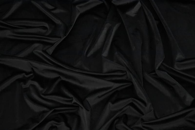 Verho Mary 135x250 cm - Musta - Kodintekstiilit & matot - Verhot - Sivuverho - Verho nauhakujalla