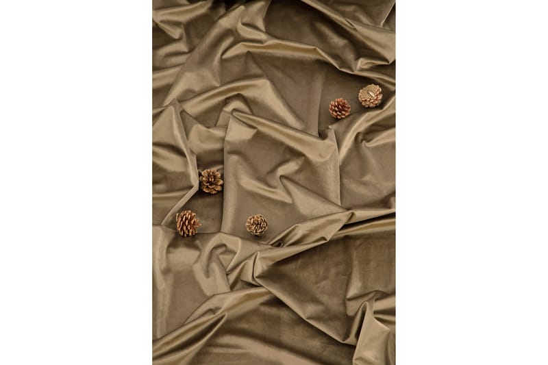 Verho Mary 135x250 cm - Ruskea - Kodintekstiilit & matot - Verhot - Sivuverho - Verho nauhakujalla