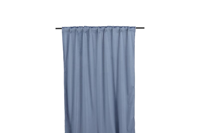 Verho Mary 135x250 cm - Sininen - Kodintekstiilit & matot - Verhot - Sivuverho - Verho nauhakujalla
