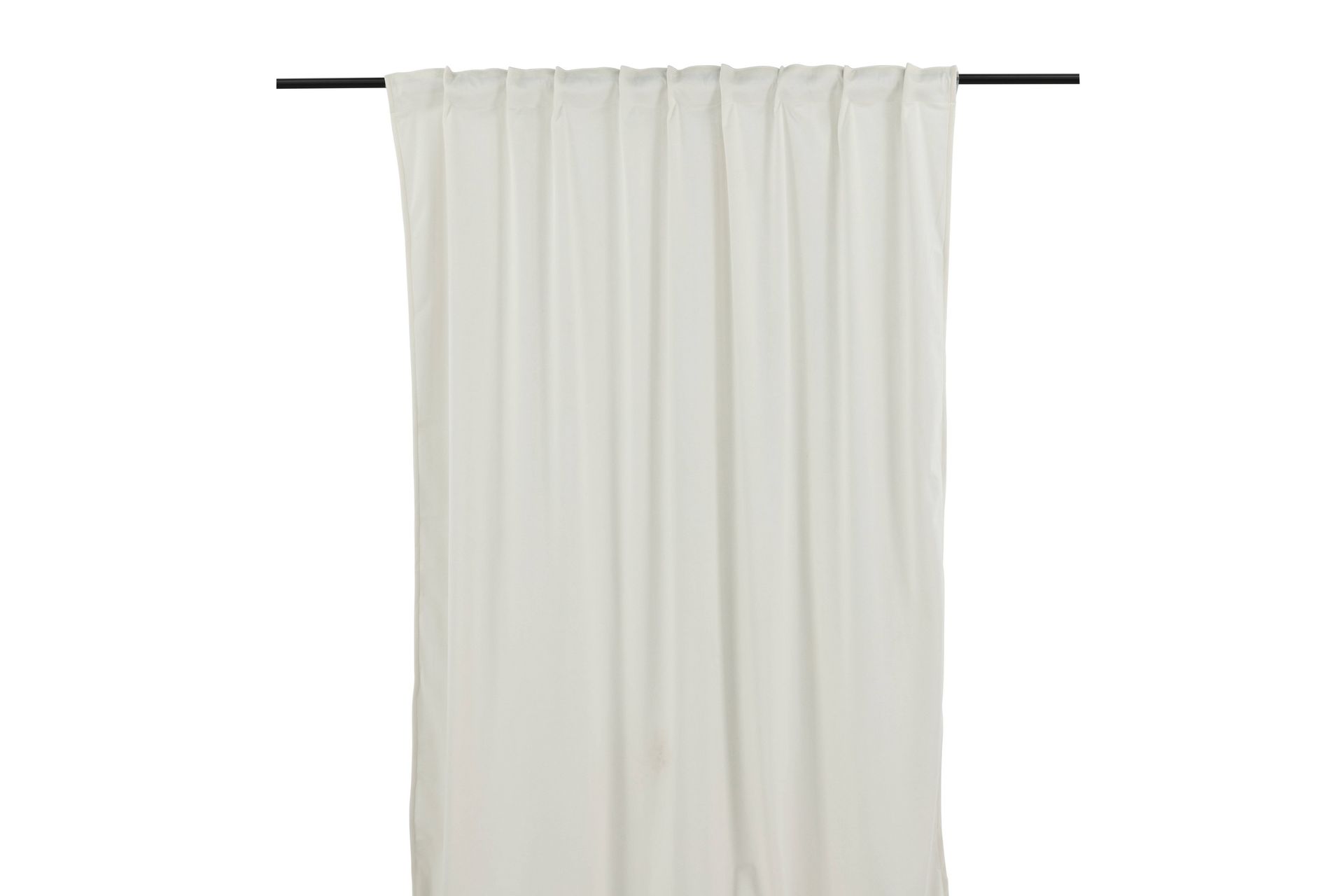 Verho Mary 135x250 cm - Valkoinen - Kodintekstiilit & matot - Verhot
 - Sivuverho - Verho nauhakujalla