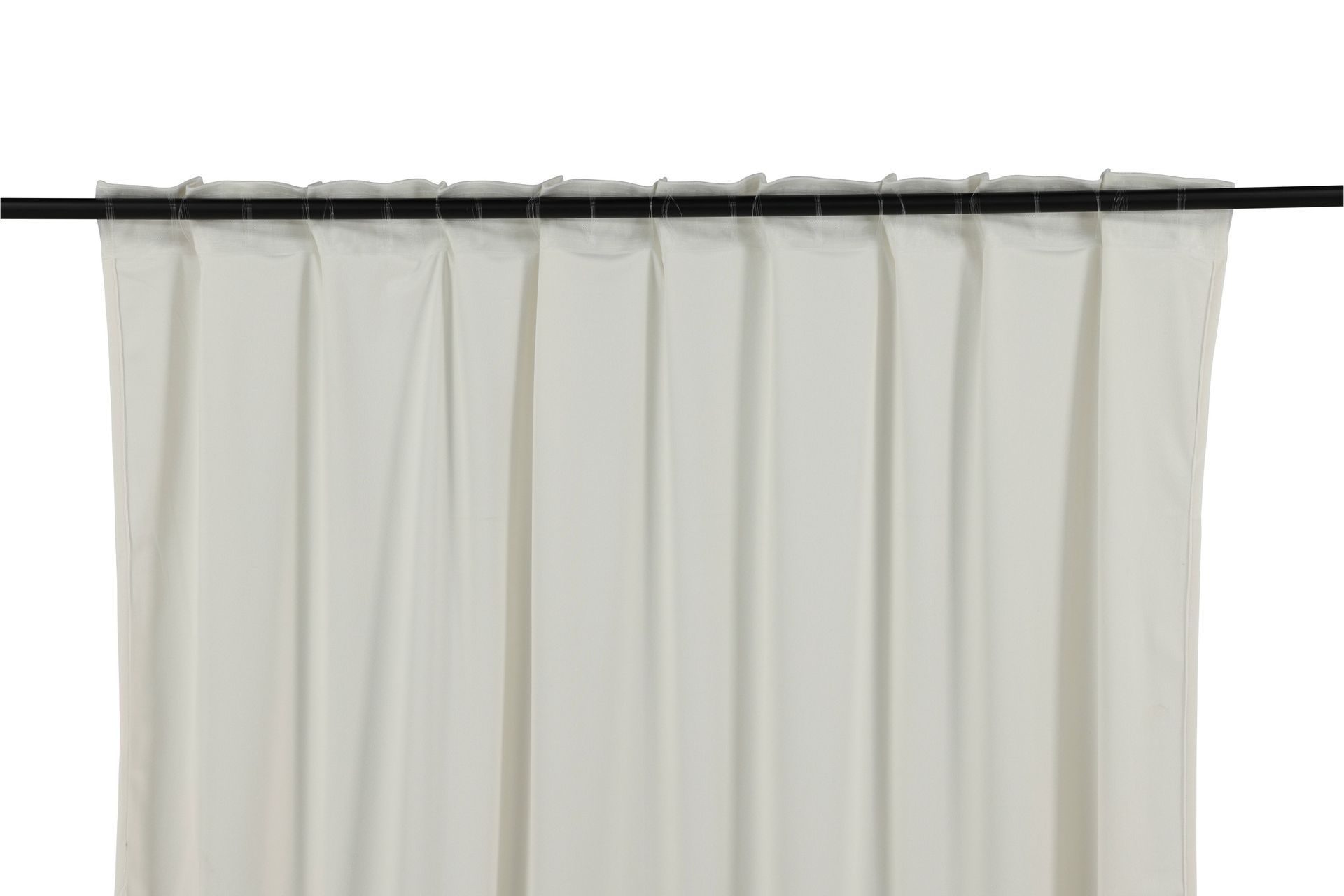 Verho Mary 135x250 cm - Valkoinen - Kodintekstiilit & matot - Verhot
 - Sivuverho - Verho nauhakujalla