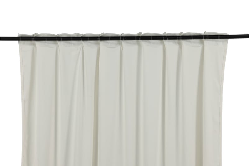Verho Mary 135x250 cm - Valkoinen - Kodintekstiilit & matot - Verhot
 - Sivuverho - Verho nauhakujalla