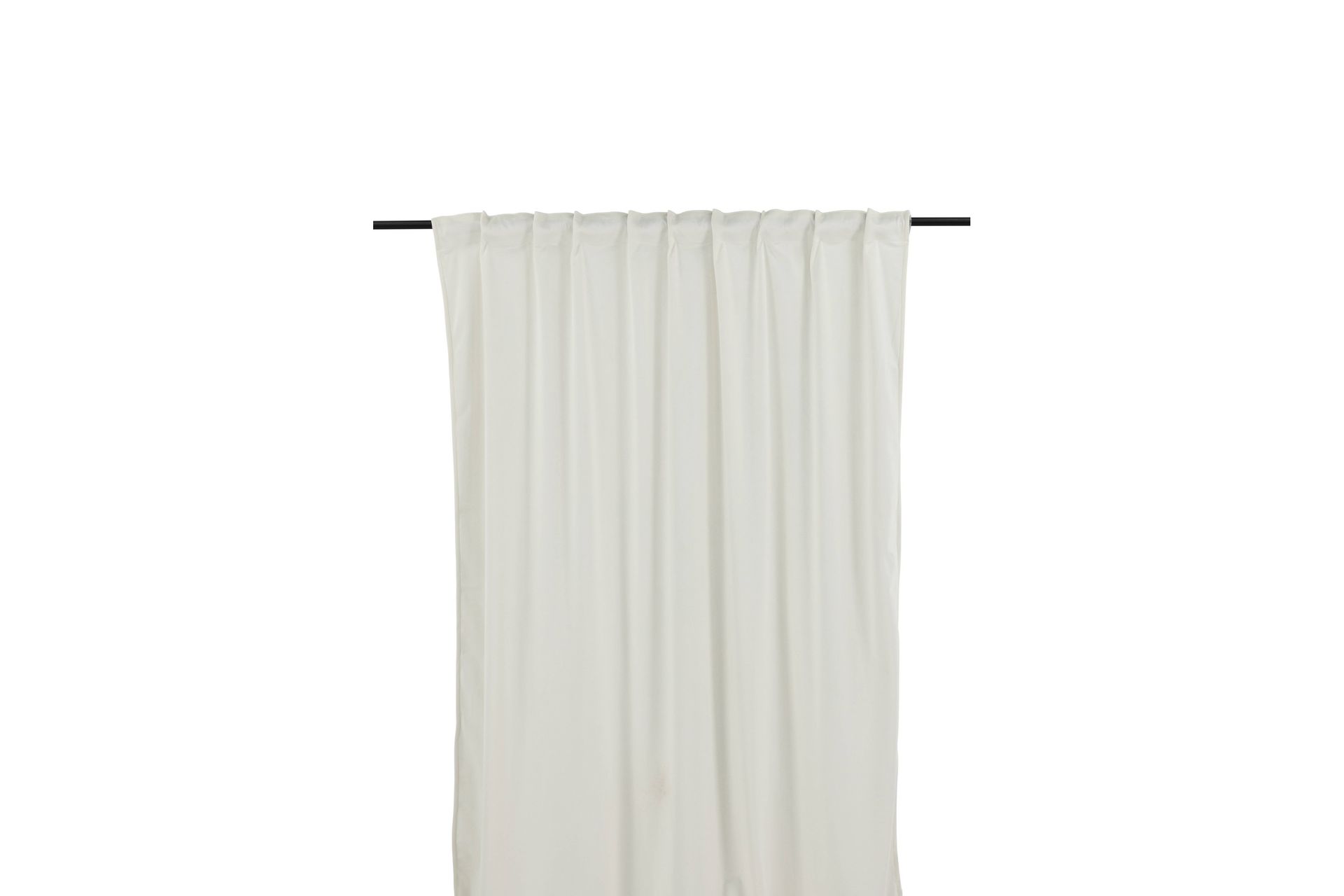 Verho Mary 135x250 cm - Valkoinen - Kodintekstiilit & matot - Verhot
 - Sivuverho - Verho nauhakujalla