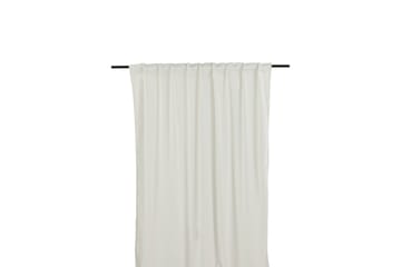 Verho Mary 135x250 cm - Valkoinen - Kodintekstiilit & matot - Verhot
 - Sivuverho - Verho nauhakujalla