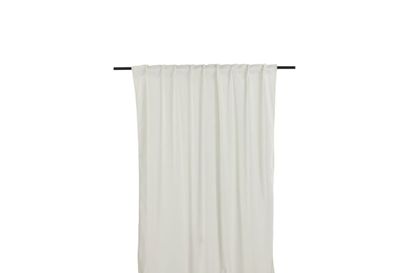 Verho Mary 135x250 cm - Valkoinen - Kodintekstiilit & matot - Verhot
 - Sivuverho - Verho nauhakujalla