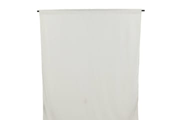 Verho Mary 135x250 cm - Valkoinen - Kodintekstiilit & matot - Verhot
 - Sivuverho - Verho nauhakujalla