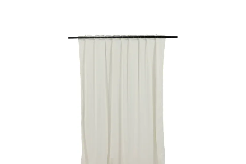 Verho Mary 135x250 cm - Valkoinen - Kodintekstiilit & matot - Verhot - Sivuverho - Verho nauhakujalla