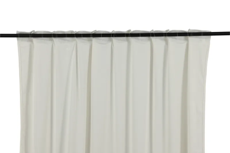 Verho Mary 135x250 cm - Valkoinen - Kodintekstiilit & matot - Verhot - Sivuverho - Verho nauhakujalla