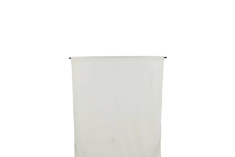 Verho Mary 135x250 cm - Valkoinen - Kodintekstiilit & matot - Verhot - Sivuverho - Verho nauhakujalla