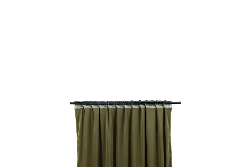 Verho Mary 135x250 cm - Vihreä - Kodintekstiilit & matot - Verhot - Sivuverho - Verho nauhakujalla