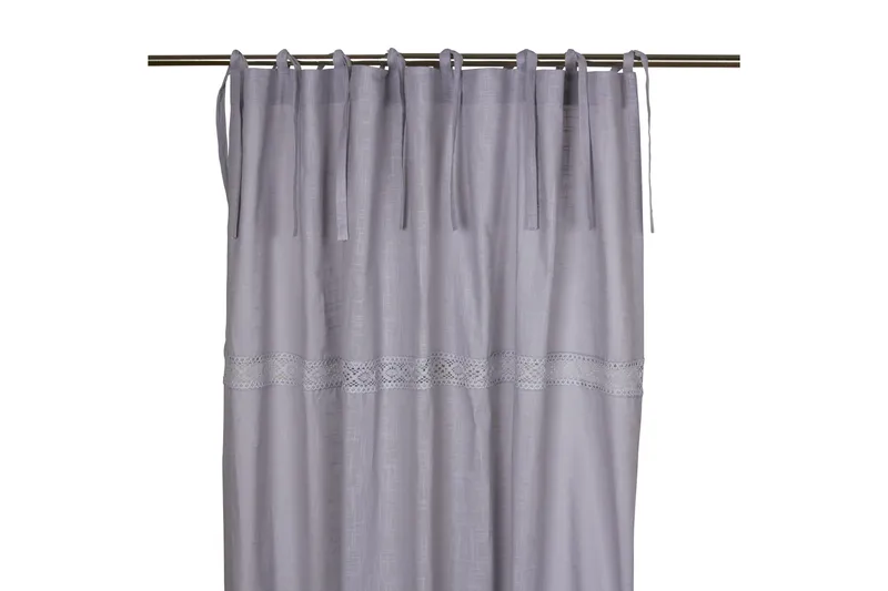 Solmiamisverho Sanna 2-pak 240 cm Harmaa, Fondaco