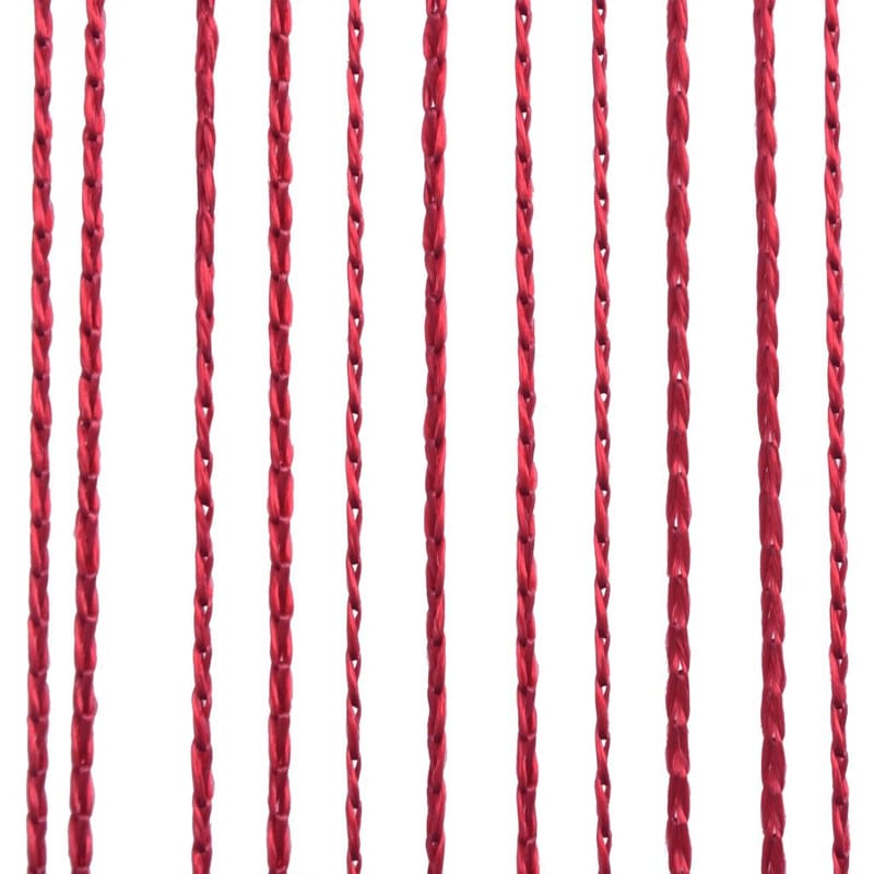 String-verhot 2 kpl 100x250 cm Viininpunainen - Punainen - Kodintekstiilit & matot - Verhot
 - Pimennysverhot