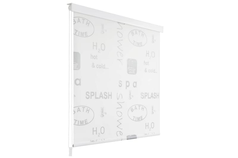 Suihkun rullaverho 80x240 cm loiske - Harmaa - Kodintekstiilit & matot - Verhot