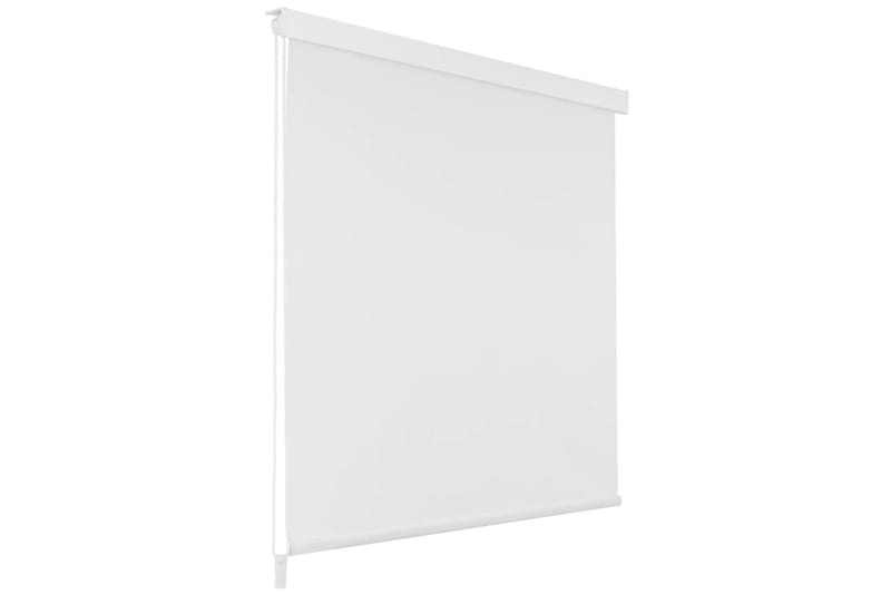 Suihkun rullaverho 80x240 cm valkoinen - Valkoinen - Kodintekstiilit & matot - Verhot
