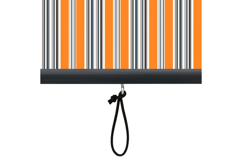 Ulkorullaverho 120x250 cm keltainen ja sininen - Keltainen - Kodintekstiilit & matot - Verhot