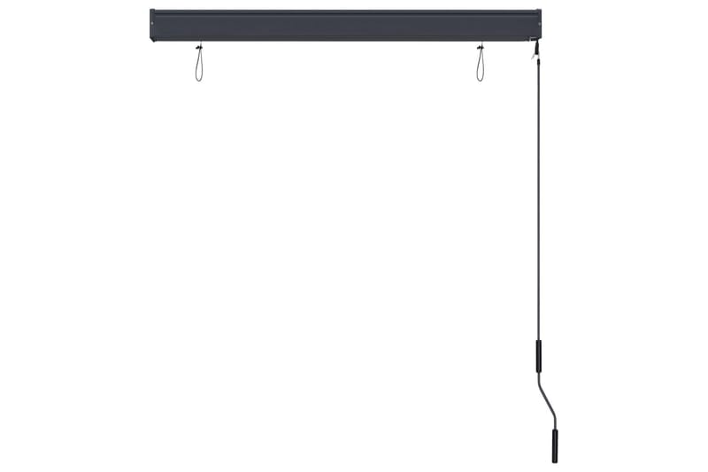 Ulkorullaverho 120x250 cm sininen ja valkoinen - Sininen - Kodintekstiilit & matot - Verhot