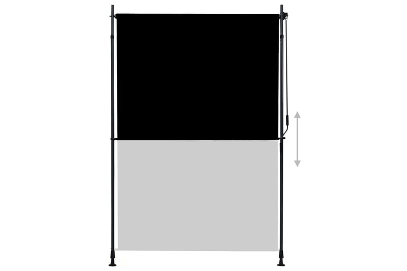 Ulkorullaverho 150x270 cm antrasiitti - Harmaa - Kodintekstiilit & matot - Verhot