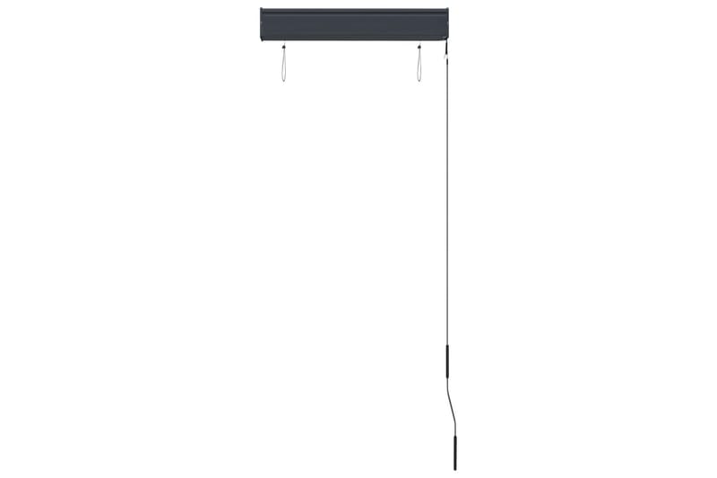 Ulkorullaverho 60x250 cm sininen ja valkoinen - Sininen - Kodintekstiilit & matot - Verhot