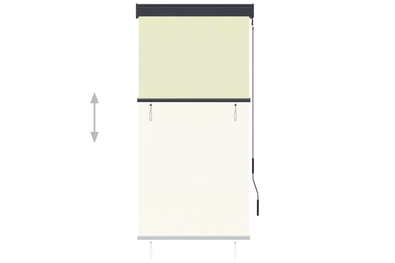 Ulkorullaverho 80x250 cm kerma - Kerma - Kodintekstiilit & matot - Verhot