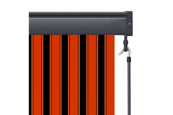 Ulkorullaverho 80x250 cm oranssi ja ruskea - Oranssi - Verhot
 - Rullaverho