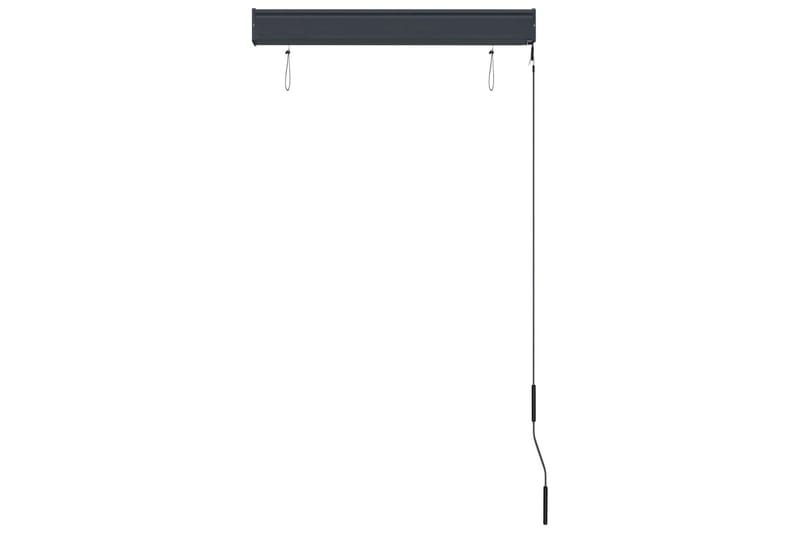 Ulkorullaverho 80x250 cm sininen ja valkoinen - Sininen - Kodintekstiilit & matot - Verhot