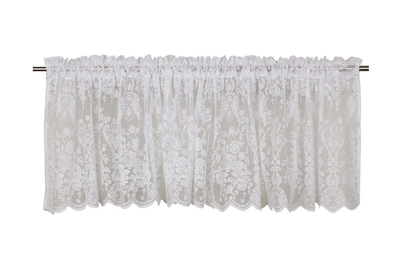 Verhokappa Rosanna kujalla 55x250 cm Valkoinen, Fondaco