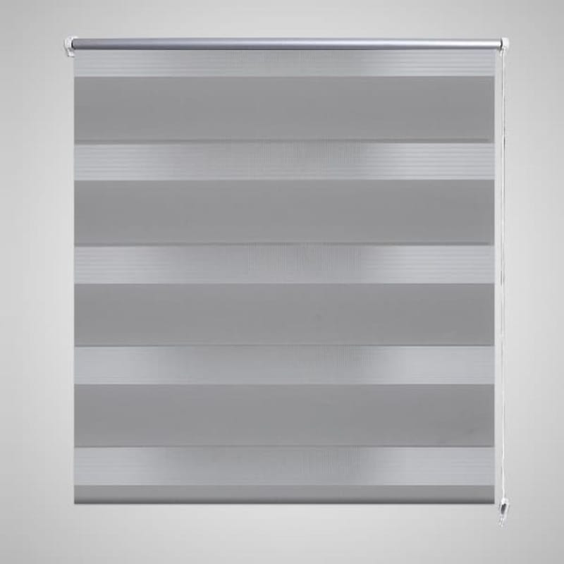 Zebra rullakaihdin 120 x 175 cm harmaa - Harmaa - Kodintekstiilit & matot - Verhot