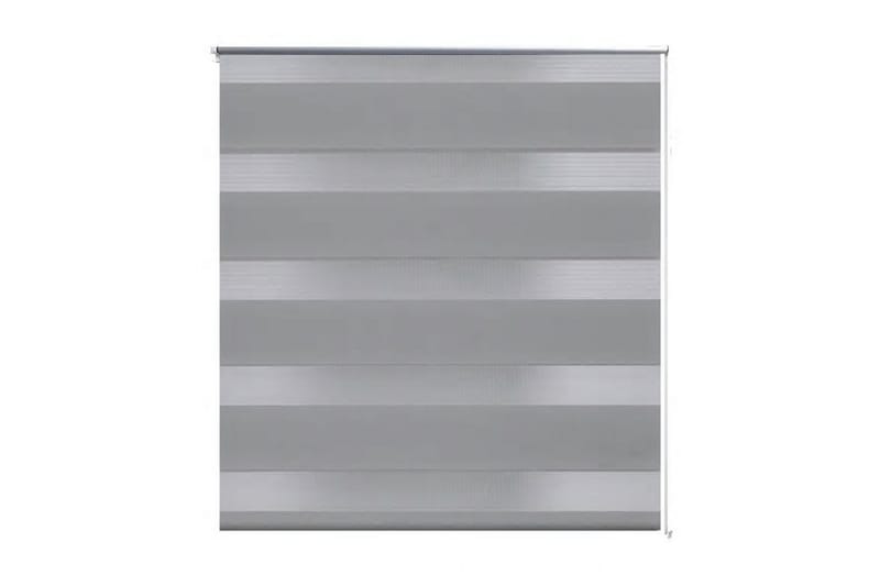 Zebra rullakaihdin 140 x 175 cm harmaa - Harmaa - Kodintekstiilit & matot - Verhot