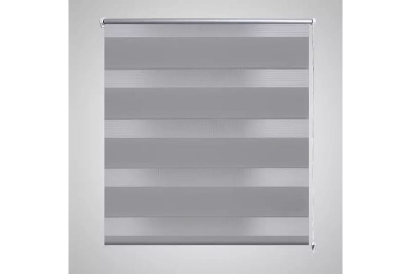 Zebra rullakaihdin 40 x 100 cm harmaa - Harmaa - Kodintekstiilit & matot - Verhot