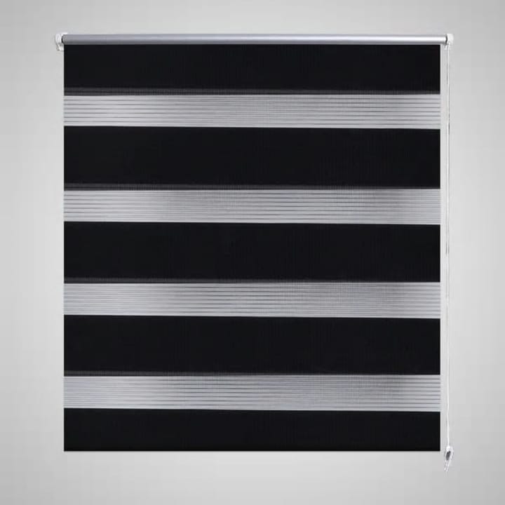 Zebra rullakaihdin 50 x 100 cm musta - Musta - Verhot
 - Rullaverho