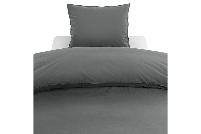 2-osainen setti Percale Grafiitti 150x210 - Kodintekstiilit & matot - Vuodevaatteet - Lakana