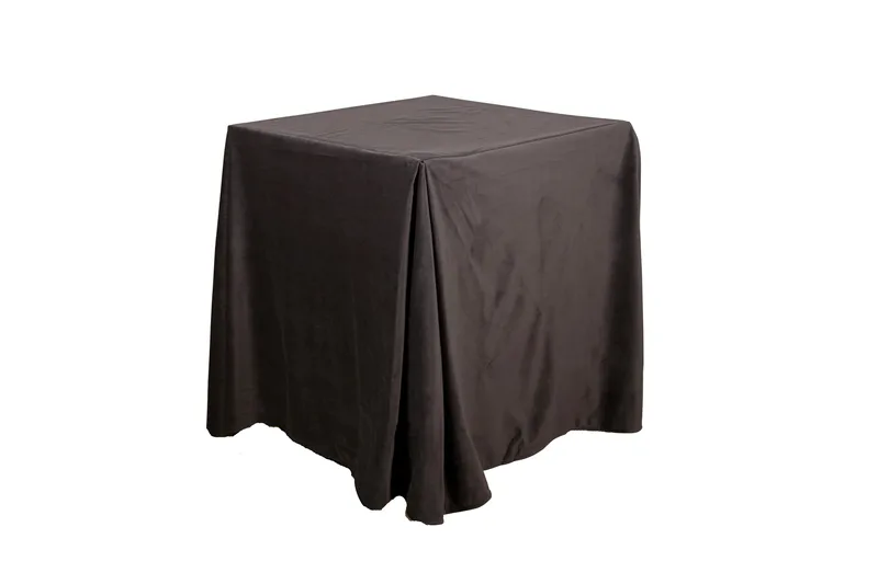 Sammet sängynhelma 120x200 cm - Harmaa - Kodintekstiilit & matot - Vuodevaatteet - Helmalakana - Helmalakana yhden hengen sänkyyn