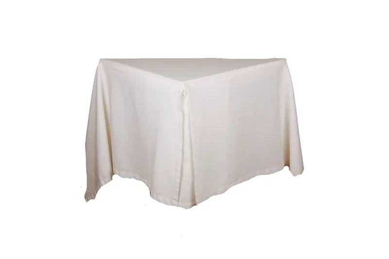 Sammet sängynhelma 180x200 cm, Valkoinen