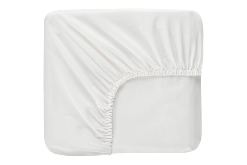 Muotoonommeltu lakana Borganäs of Sweden - 180 x 210 cm, Valkoinen - Kodintekstiilit & matot - Vuodevaatteet - Lakana
 - Joustolakana