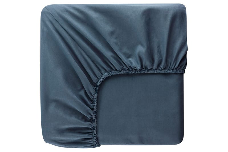 Muotoonommeltu lakana Borganäs of Sweden - 90 x 200 cm, Merensininen - Kodintekstiilit & matot - Vuodevaatteet - Lakana
 - Joustolakana