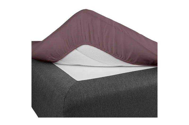 Muotoonommeltu lakana Borganäs of Sweden - 90 x 200 cm, Syreeni - Kodintekstiilit & matot - Vuodevaatteet - Lakana - Joustolakana