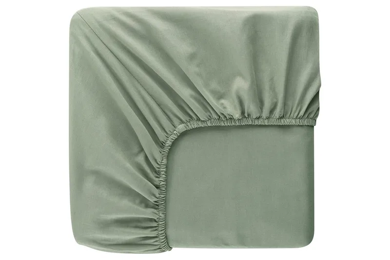 Muotoonommeltu lakana Borganäs of Sweden, 160 x 200 cm, Vihreä